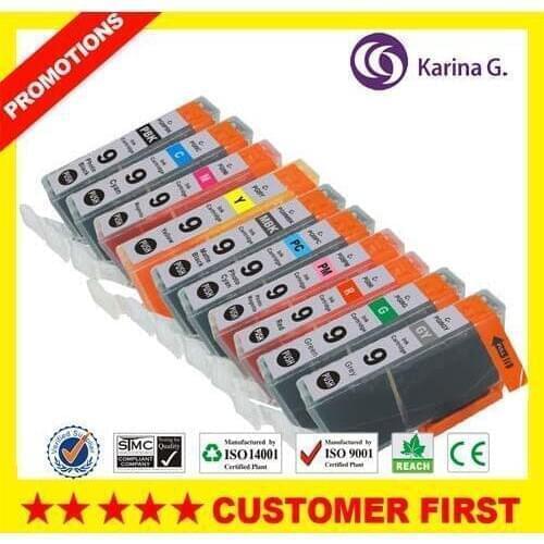 10XPGI-9 Compatible Ink Cartridges for Canon Pro9500 Printer Ink