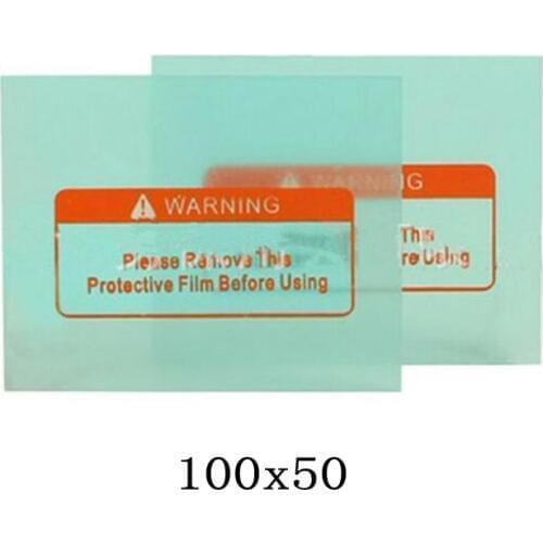 10pcs Protective Plastic Cover Transparent Welding Helmet Glass Plate Lens for Darkening Helmet Welding Helmets
