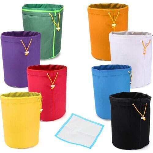 1pcs 5 Gallon Multi-color Micron Sizes Bubble Hash Herbal Filtration Bag +Free Pressing Screen Plant Residue Filter Bubble Bag