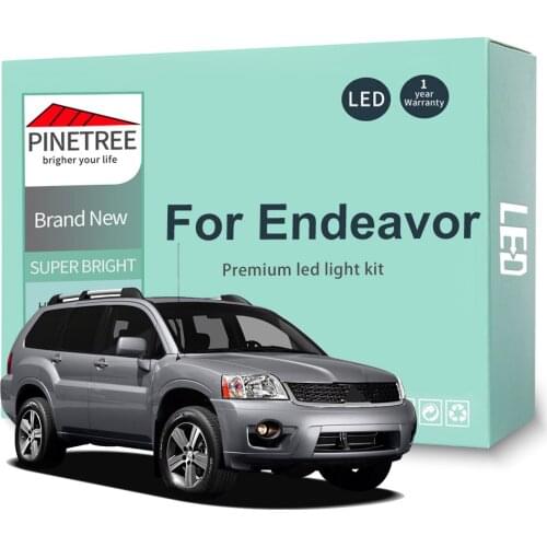 17Pcs Led Interior Light Kit For Mitsubishi Endeavor D7 D8 (2004-2011) Led Bulbs Canbus No Error