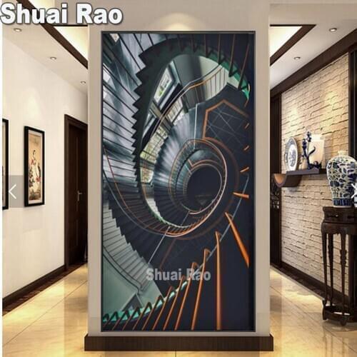 5d diy Diamond Painting Abstract Staircase New Arrival 2020 Gift,diamond Embroidery full Square/round Mosaic Diamond cross set