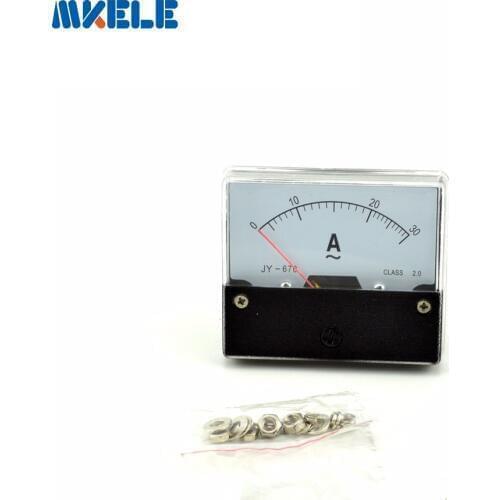 AC 670(30) Analog Ammeter Panel Current Amper Meter Pointer Diagnostic-tool Amperimetro Ampermeter Tester New China