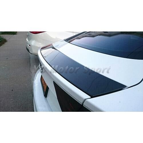 Car Accessories Dry Carbon Fiber OEM Style Trunk Spoiler Fit For 2012-2015 A7 S7 RS7 Rear Spoiler Wing Replacement