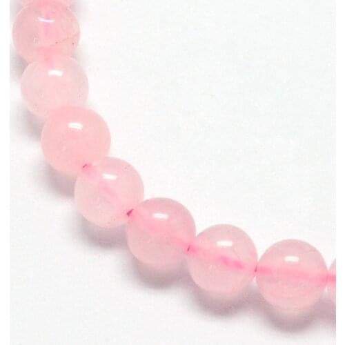 5 strands Natural Pink Beads Strands Round Bead 4mm 6mm 8mm 10mm Size for Jewelry Making F70