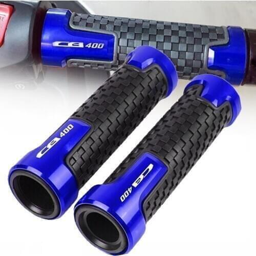 For Honda CB400 CB 400 1992 1993 1994 1995 1996 19997 1998 7/8 22MM Motorcycle Accessories Handle Grip Handlebar Grips With Logo