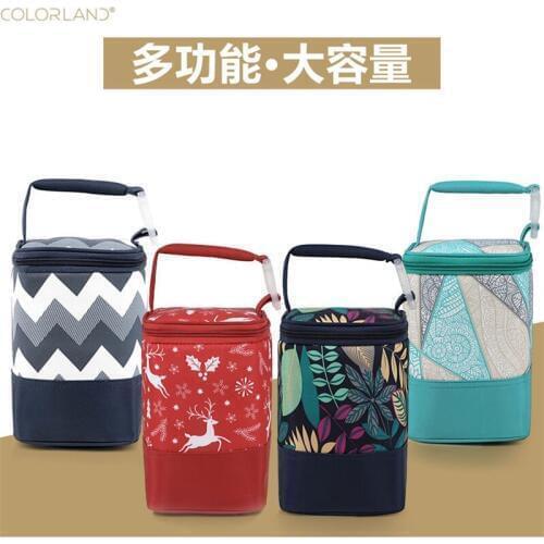 Travel Portable Baby Feeding Milk Bottle Warmer Mummy insulation thermo bag Tote Bag Wheelchair bag Bottle Storage Carriage Bag