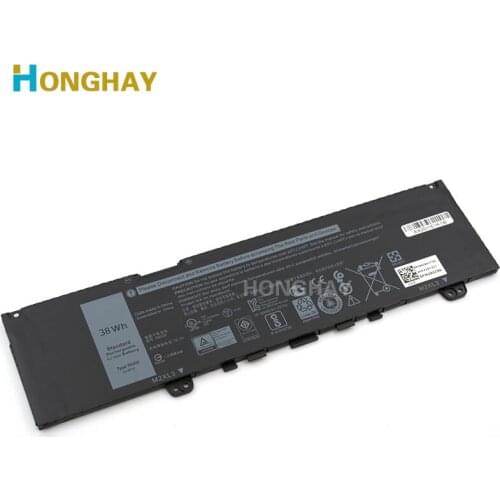 Honghay F62G0 11.4V 38WH Laptop Battery for Dell Inspiron 13 5370 7370 7373 7380 7386 Vostro 5370 RPJC3 CHA01 RPJC3 39DY5