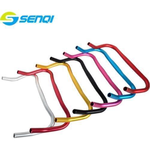 2015 NEW Hot Sale Retro Mirror Silver Bullhorn Handlebar Fixed Gear Track Bike Parts Quality Warranty Free shipping CSW019