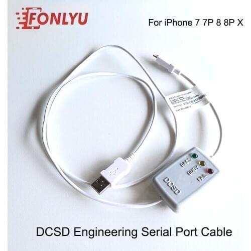 Original DCSD Cable for iPhone Serial Port Testing Engineering Cable DCSD USB Cable for iPhone 7/7P/8/8P/X Repair Tool