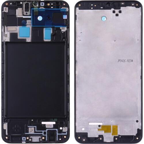 Front Housing LCD Frame Bezel Plate for Samsung Galaxy A20 SM-A205F/DS, A205FN, A205GN/DS, A205YN, A205G/DS