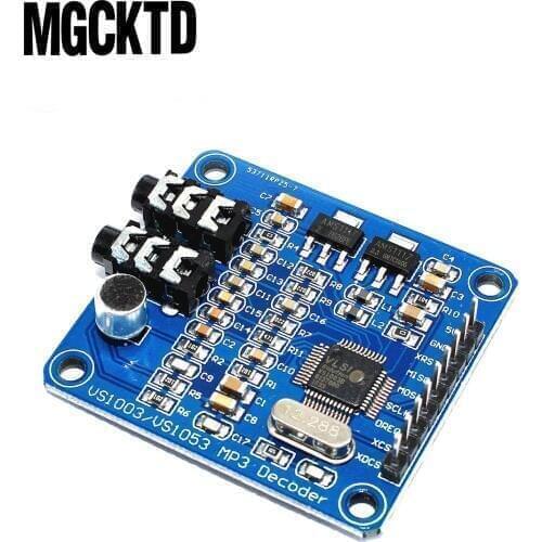 VS1003B VS1053 MP3 Module Development Board Onboard recording