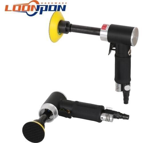 2/3 inches Pneumatic Pneumatic Extended Polishing Machine Air Tools Buffer Dual Action Orbital Polisher for Car