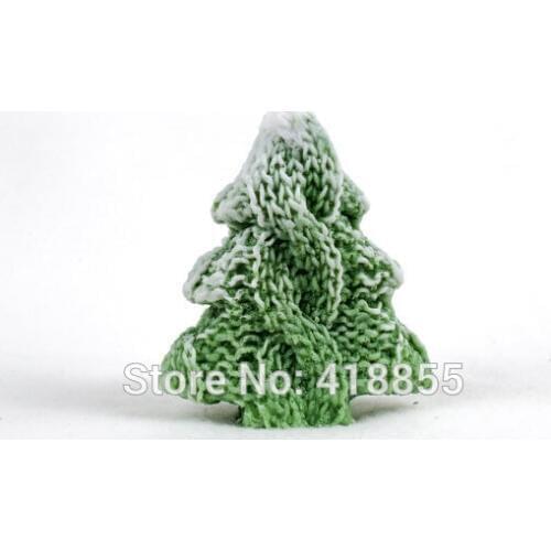 Soap Mold Silicone Mold Silicone Mould Candle Molds for Cake Decorations Aroma Stone Christmas Tree Knitted PRZY 001