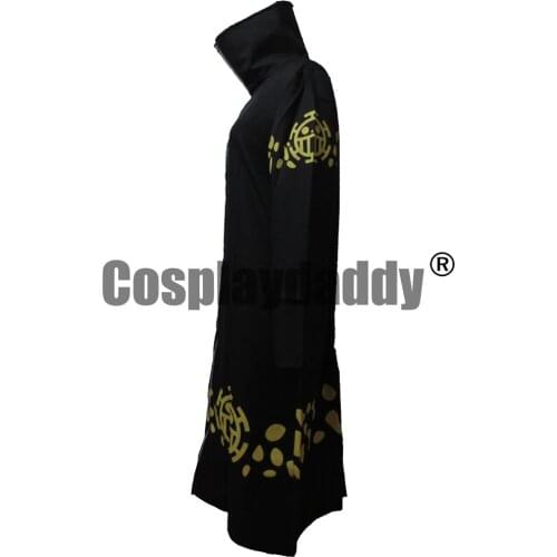 Trafalgar Law Costume Halloween Party Unisex Cloak Coat Cosplay Costume