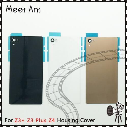Replacement high quality For Sony Xperia Z3+ Z3 Plus Z4 E6553 E6533 Back Housing Battery Cover Door Rear Cover