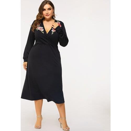 L-4xl Summer WomenS Dress 2021 Floral Print Dress Long Vintage Maxi Party Beach Women Dresses Light Prom Large Plus Size Curv