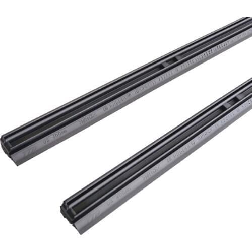 2Pcs Wipers Blade refill 10mm width Insert Rubber strip 26/19 inch For Honda Accord 8 9 2008 to 2016 Wiper repair Accessories