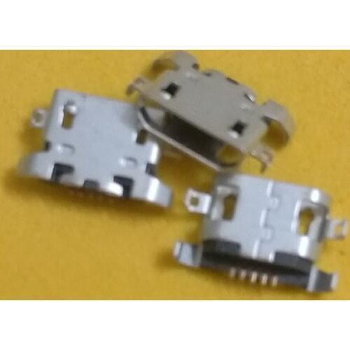 50pcs/lot Micro USB Charging Data Sync Power Jack Port Connector for Lenovo A516 A650 A678t A830 A850 S650 S868t K3 Note k50-t5