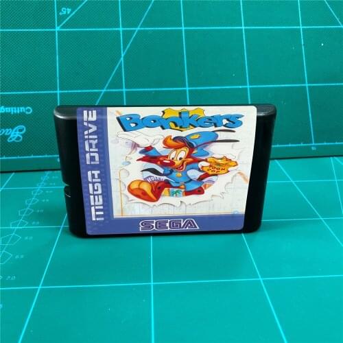 Bookers - 16 bit MD Games Cartridge For MegaDrive Genesis console