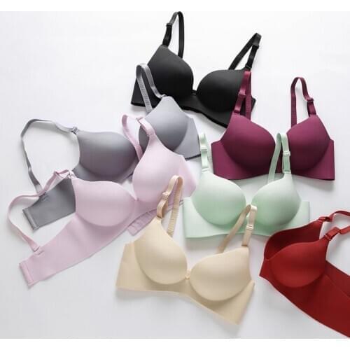 Sexy Brass For Women Seamless Bra Push Up Bralette Wireless Intimates Female Underwear Comfort Seamless Bralette Top