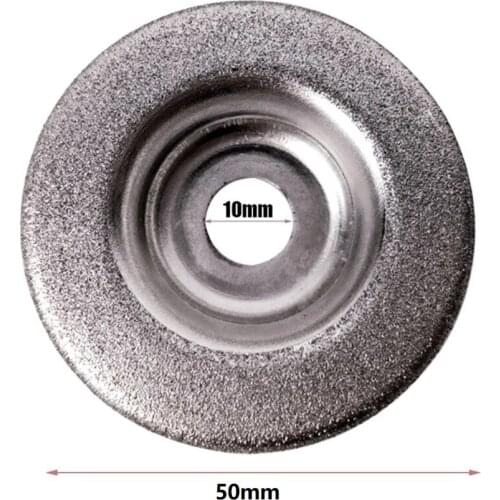 2pcs 50mm Diamond Grinding Wheel Circle Disc Electric Multifunctional Sharpener