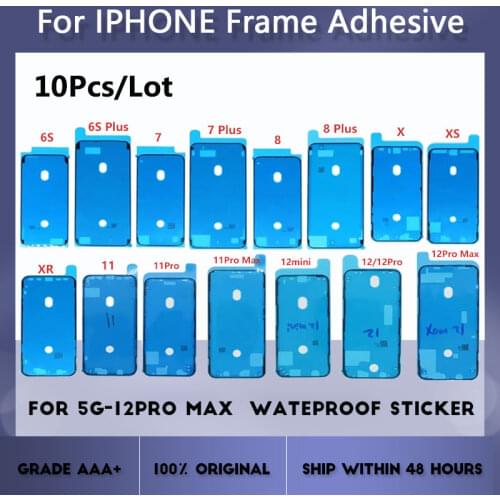 For Iphone 6S 7 8 Plus X XR XS Max 12MIni 11 12 Pro 11 Pro Max Digitizer Frame Adhesive Waterproof Sticker Bezel Seal Tape Glue