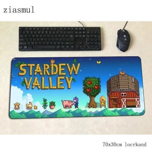 Stardew valley mouse pad 70x30cm gaming mousepad Gorgeous office notbook desk mat Cartoon padmouse games pc gamer mats