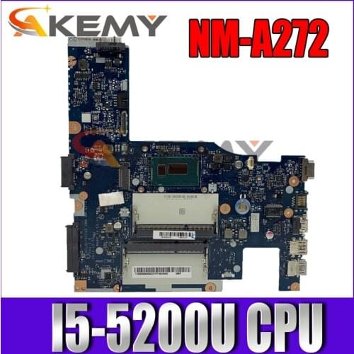 Akemy For Lenovo G40-80 G40-70 Z40-70 NM-A362 NM-A272 Laotop Mainboard G40-80 Motherboard with I5-5257U CPU