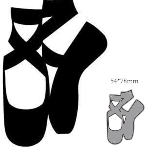 Metal cutting dies cut die mold ballet decoration Scrapbook paper craft knife mould blade punch stencils