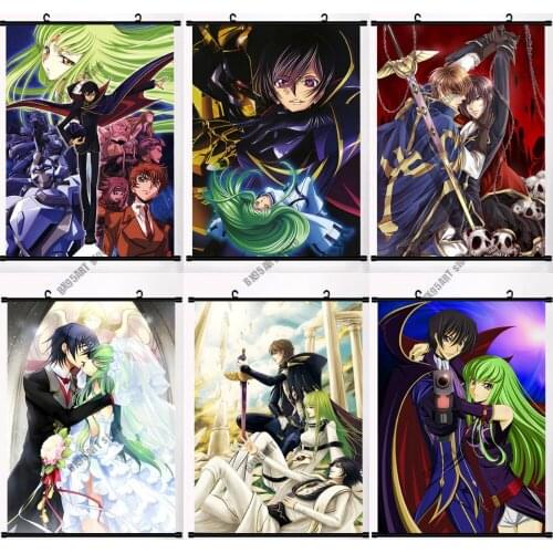 Anime CODE GEASS 5D DIY Diamond Painting Embroidery Full Square Cross Stitch Kits Diamond Mosaic Kids Room Decoration