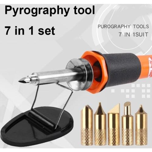 7 In 1 Electric Soldering Iron Set, Engraving Soldering Iron, Soldering Iron Welding Tool