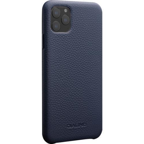 QIALINO Luxury Genuine Leather Phone Cover for Apple iPhone11 Pro Max 6.5 inch Stylish Ultra Light Back Case for iPhone 11/11Pro