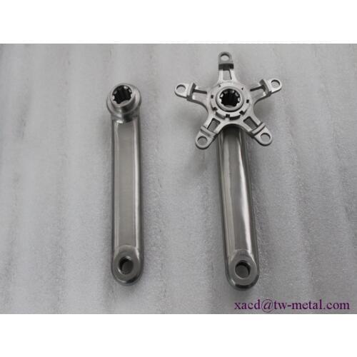 Titanium ISIS crank custom titanium ISIS crank