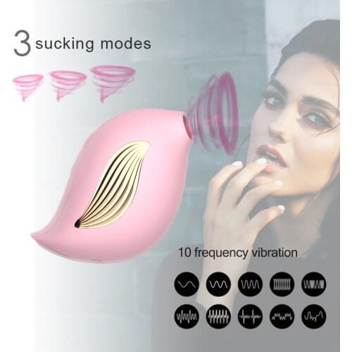 Bird Shape Vagina Sucking Vibrators Nipple Sucker Oral Licking Clitoris Stimulation Suction Sex Toys for Women Masturbation