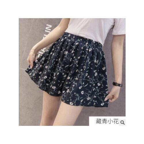 1pcs/lot Fashion Summer woman chiffon print shorts female casual beach floral shorts
