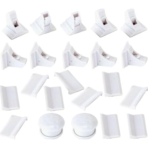 10+2 Magnetic Cabinet Locks Child Proof Cupboards Drawer Invisible Kids Baby Safe Lock Catch