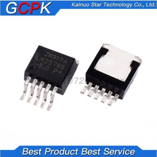 10PCS LM2576S-5.0 LM2576S LM2576 2576 TO263 IC new and original