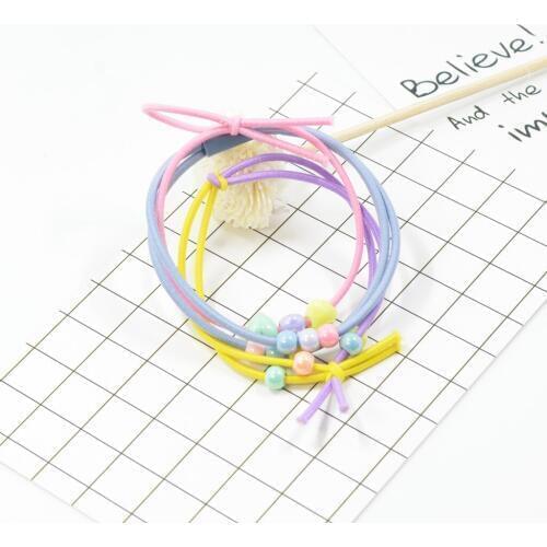 6 Pieces Elastic Hair Chain Craft Elastic Elastic Hair Bands 100cm
