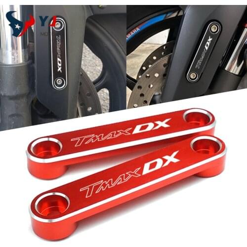 With LOGO TMAX DX Accessories For Yamaha TMAX530 2015-2016 TMAX 530 DX Motorcycle Front Axle Cover Frame Side Plate Decorative