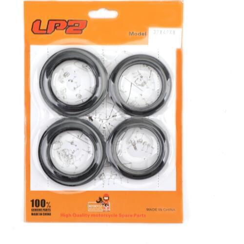 Areyourshop for Kawasaki ZX1100 ZX750 ZX600 ZL600 Eliminator NINJA 600 Front Fork Oil Seal Dust Cap Repair Rebuild 92049-1435