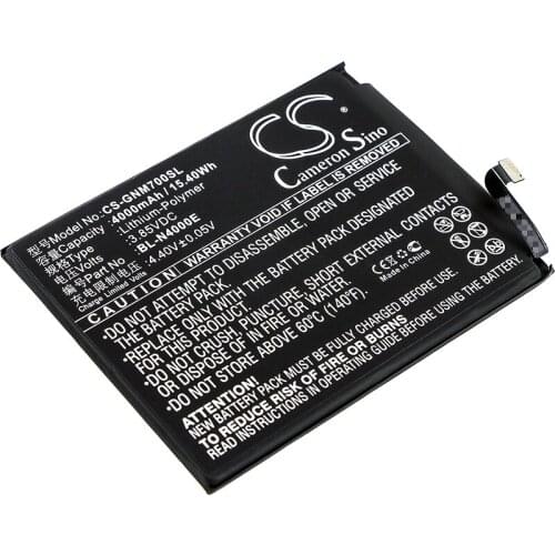 CS 4000mAh / 15.40Wh battery for GIONEE M7, M7L BL-N4000E