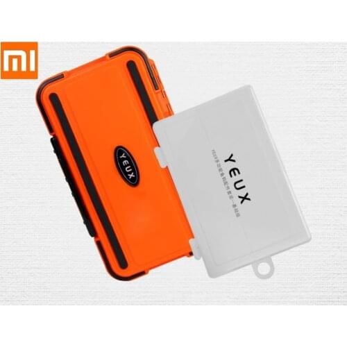 YEUX Multi-function Fish Hook Accessories Set Double lock buckle Waterproof Fishing Gear Set Fish Hook Fishing Box