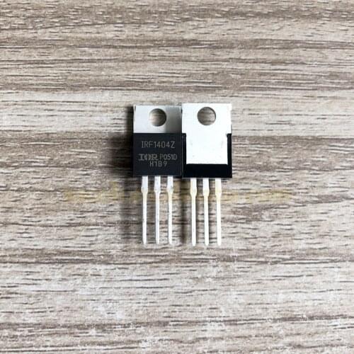 10Pcs IRF1404 F1404 or IRF1404Z F1404Z TO-220 162A 40V Power MOSFET Transistor