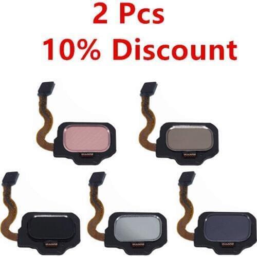 Back Home Button Fingerprint Sensor Accessories For Samsung Galaxy S8 G950 G950F G950A Flex Cable Repair Parts