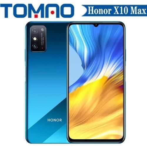 Original New Honor X10 Max 5G SmartPhone 48MP Rear Camera 7.09" big screen 6GB 8GB RAM 128GB ROM Octa Core MTK6873 5000Mah NFC