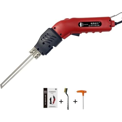 220V Electric Cutter Styro Foam Sponge Air-Cooled Cutting Machine Adjustable Hot Knife Cutter Tool 250W with 25CM Straight Blade