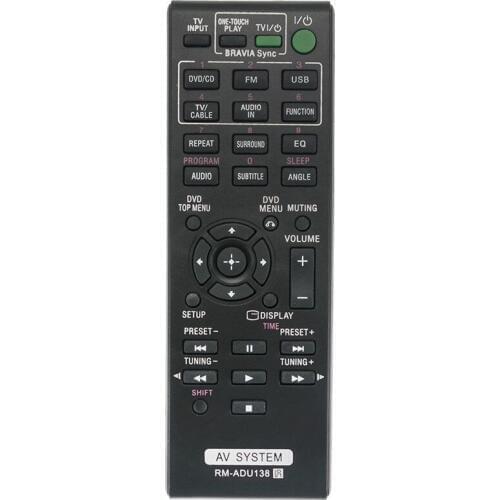 RM-ADU138 Replace Remote Control fit for Sony AV System DAV-TZ145 HBD-TZ140 HBD-TZ145