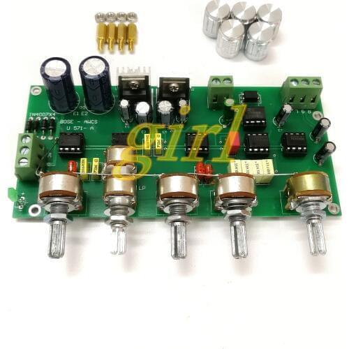 Subwoofer special filter dynamic equalization front tone board single ended output