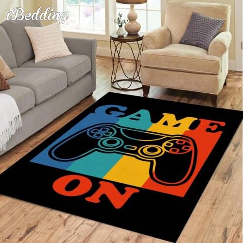 Camepad Series Rugs and Carpets for Home Living Room Waterproof Area Rug Study Bedroom Kid Playing Carpets Floor Mat