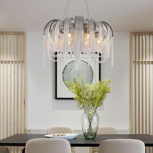 Modern Luxury Pendant Lights Lighting Nordic Elegant Noble LED Pendant Lamp Dining Room Kitchen Hanging Lamps Decor Luminaria